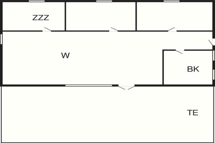 6 Person Holiday Home In Nex Neksø Kültér fotó